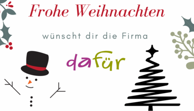 Weihnachtskarte 2021 Format für HP